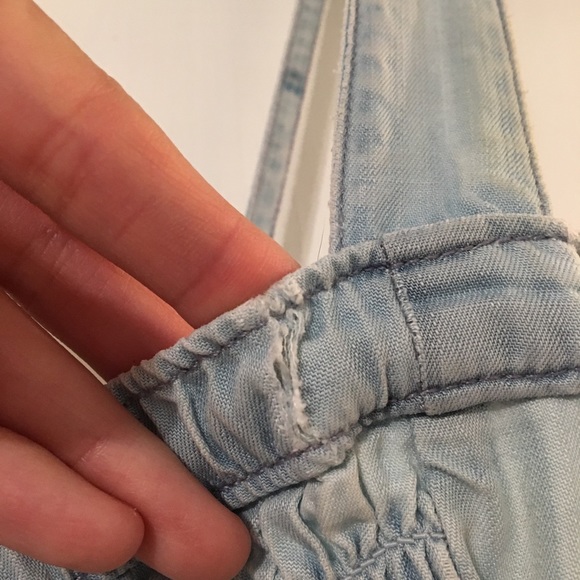 Abercrombie soft Denim Romper - Picture 6 of 8